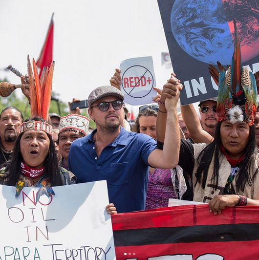 29. April 2017: Leonardo DiCaprio beim Climate March