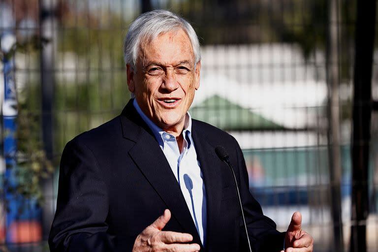 El expresidente chileno Sebastián Piñera.  KARIN POZO/AGENCIA UNO
