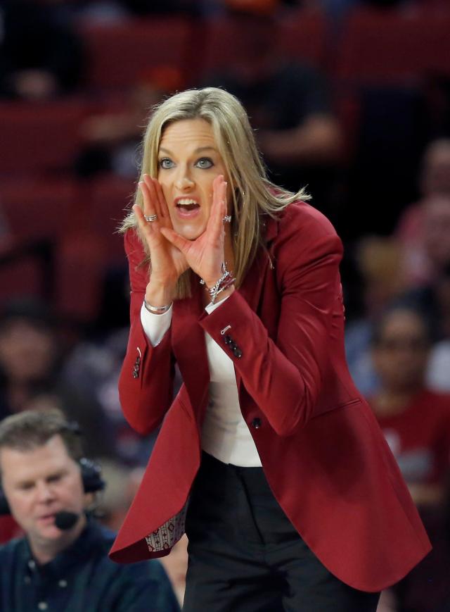 Jennie Baranczyk, women's college basketball coaches have fashion game