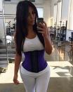 <p>Kim kicked off the controversial waist training craze back in 2014 when she endorsed the product on her Instagram. Copyright: [Kim Kardashian] </p>