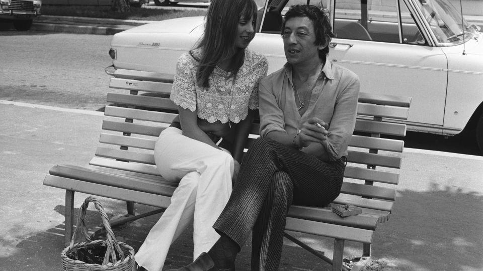 Birkin and Gainsbourg in 1970.  - Reporters Associes/Gamma-Rapho/Getty Images