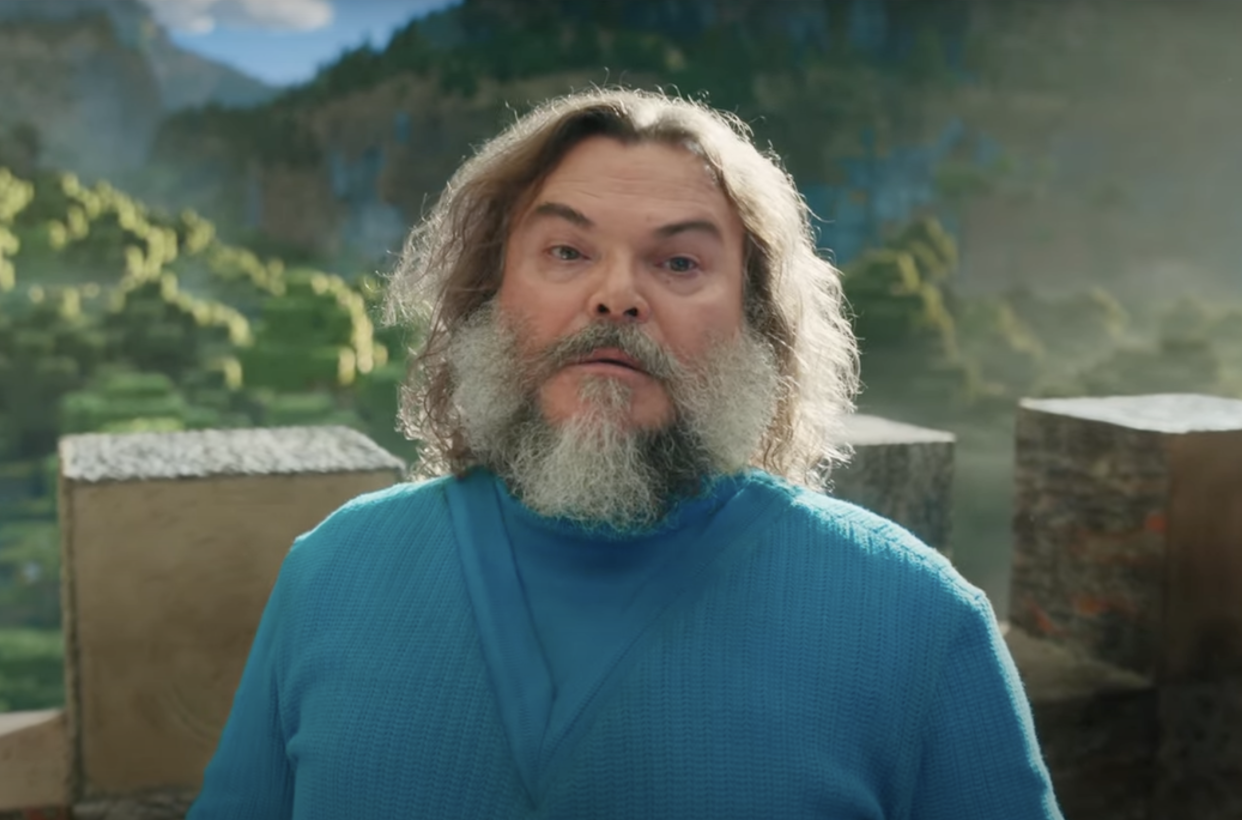 Jack Black in A Minecraft Movie