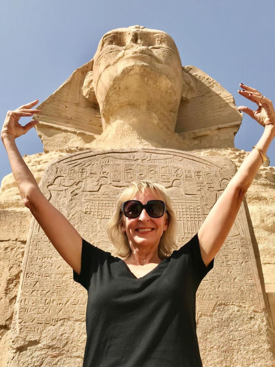 <p><strong>Klara Glowczewska,</strong><em> Executive Travel Editor: </em>Cairo, for the opening of the Grand Egyptian Museum in November.</p>