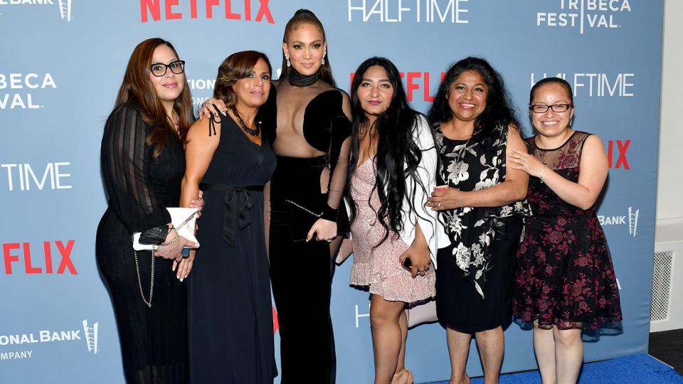 Jennifer Lopez attends the Tribeca Festival Opening Night &amp; World Premiere of Netflix's Halftime on June 08, 2022 in New York City.