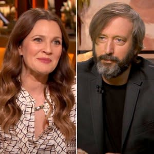 Drew Barrymore Cries Reconnecting With Ex Tom Green After Not Speaking