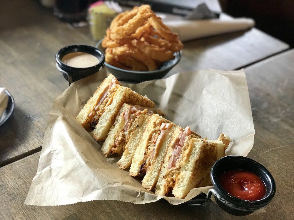 Crab Cake Grilled Cheese