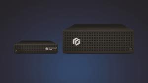 Two versions of the Streamvault Edge™ family of cloud-managed appliances