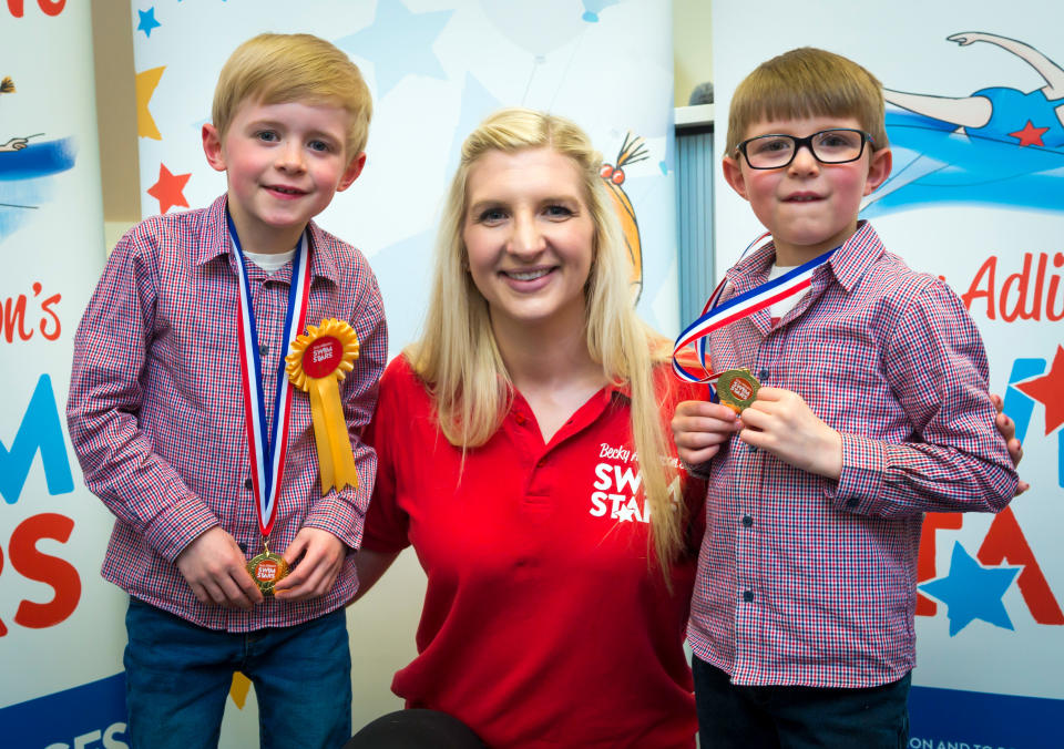 Adlington captured hearts by winning two gold medals in Beijing and now runs Becky Adlington’s Swim Stars in Whitefield