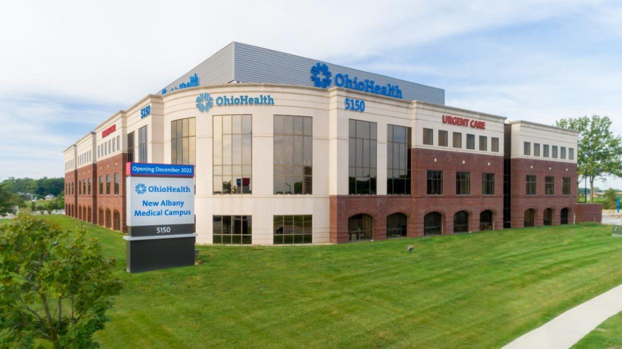 The OhioHealth New Albany Medical Campus opens Dec. 6 at 5150 E. Dublin-Granville Road.