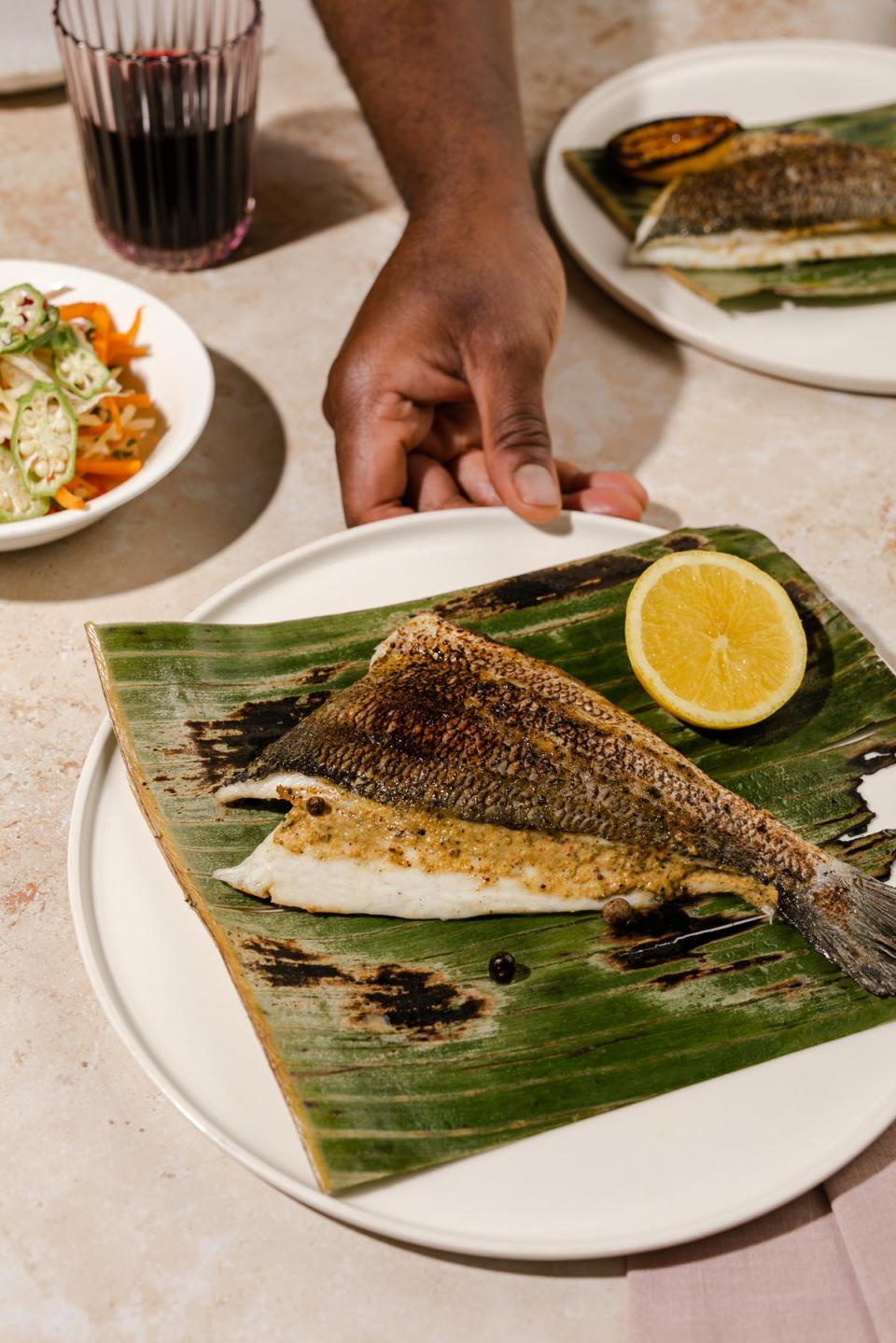 Banana Leaf Baked Sea Bream (Courtesy of the Good Front Room)