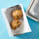 <p>Shredded zucchini provides moisture and texture to these two-bite muffins, while chocolate chips add just the right amount of sweetness. A perfect quick breakfast or after-school snack, these muffins freeze well, so make a batch ahead of time for busy days. <a href="https://www.eatingwell.com/recipe/265906/zucchini-mini-muffins/" rel="nofollow noopener" target="_blank" data-ylk="slk:View Recipe;elm:context_link;itc:0;sec:content-canvas" class="link ">View Recipe</a></p>