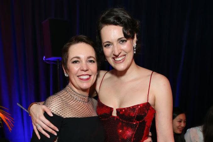 Olivia Colman and Phoebe Waller-Bridge set up the Theatre Community fund to support creative industry workers: Getty Images