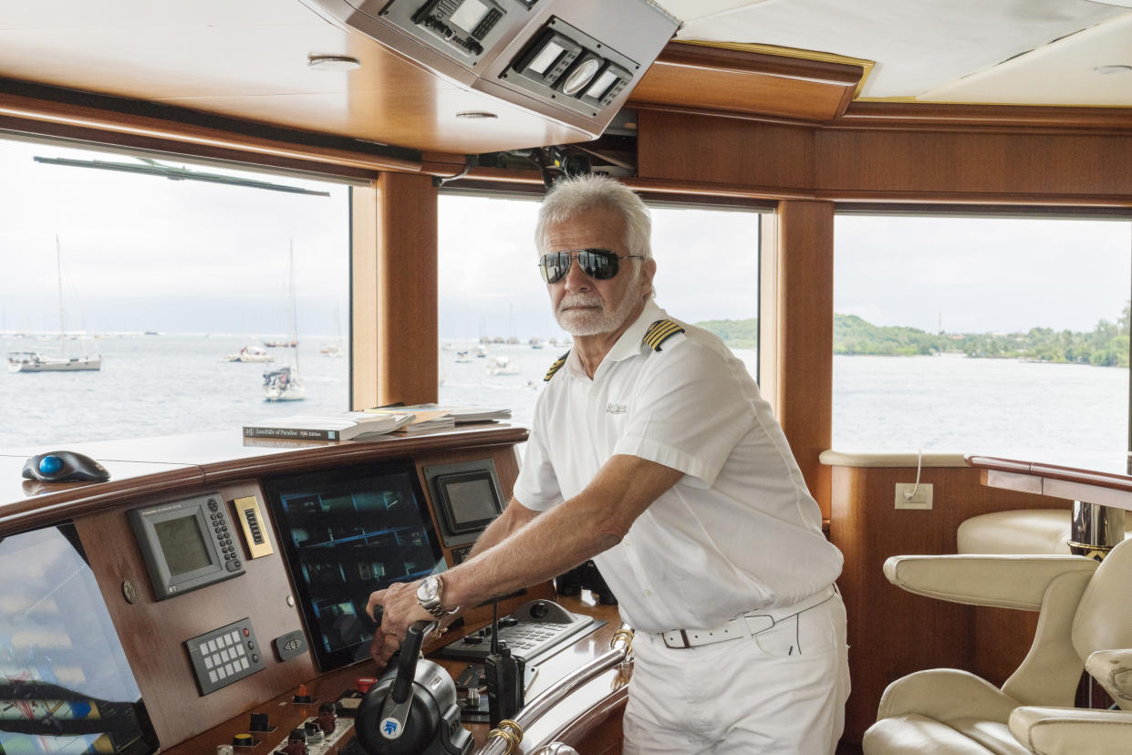 BELOW DECK -- Pictured: Captain Lee Rosbach -- (Photo by: Greg Endries/Bravo/NBCU Photo Bank/NBCUniversal via Getty Images)