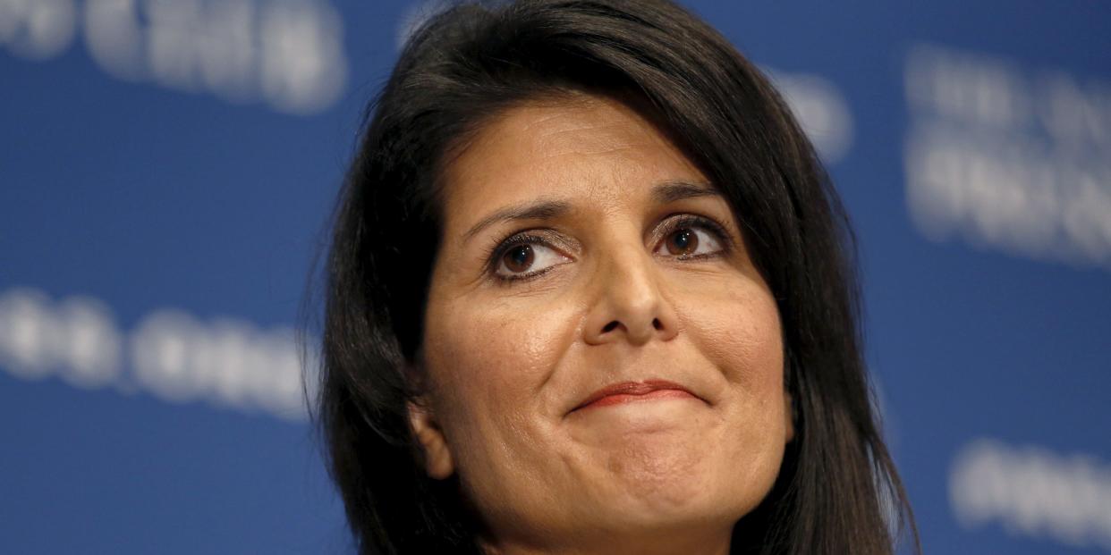 Nikki Haley.