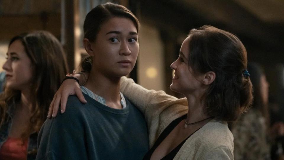 Kristina Tonteri-Young as Sister Beatrice, Alba Baptista as Ava Silva in Warrior Nun (Photo Credit: Netflix)