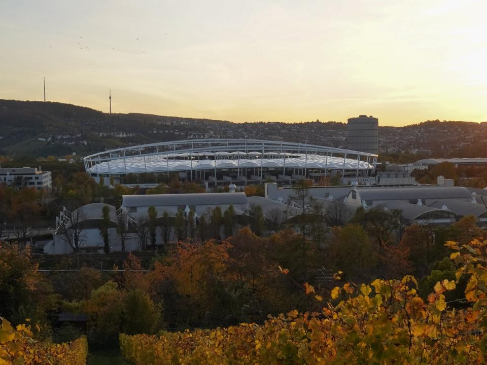 A general view of the Mercedes-Benz-Arena (Getty Images)