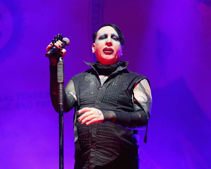 Marilyn Manson onstage