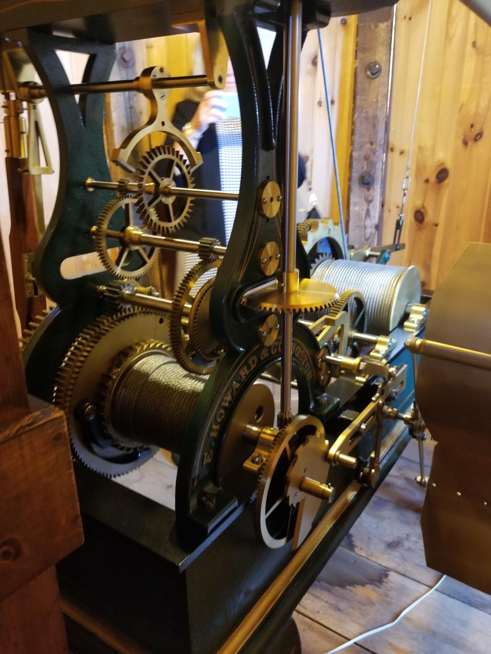 The E. Howard and Company clockworks in the North Church steeple are the focus of "A History of Portsmouth NH in 101 Objects" essay about an unusual collaboration to preserve an icon.
