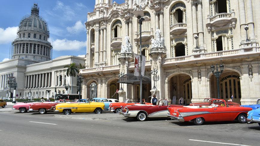 The vintage cars of Cuba