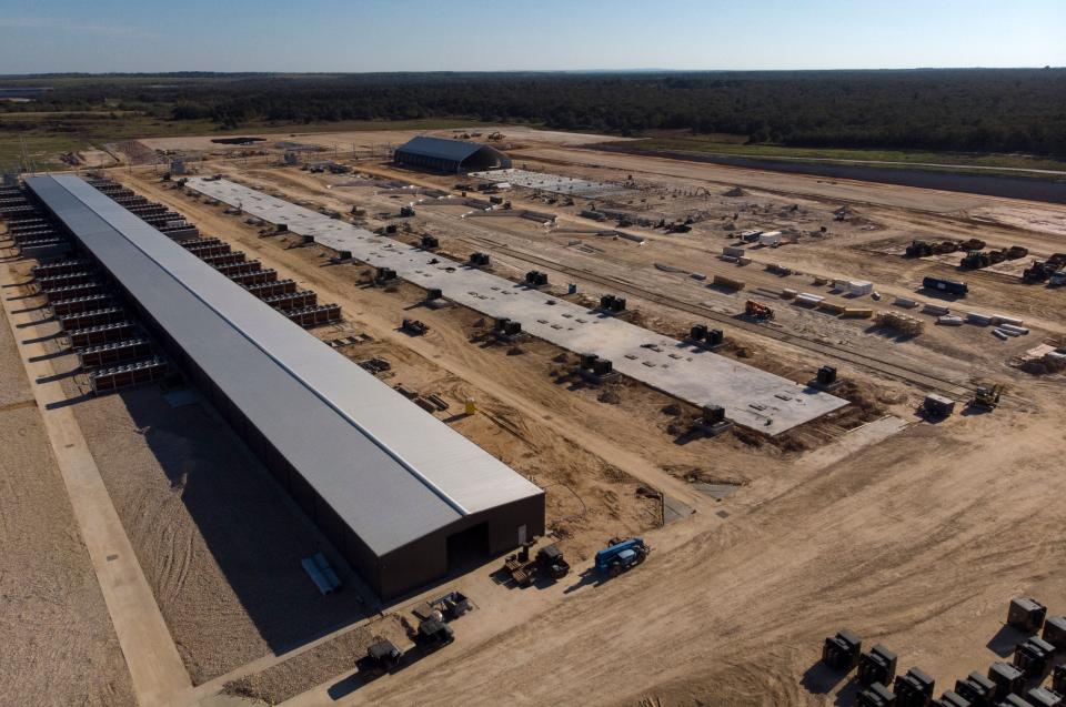 Whinstone US Bitcoin mining facility in Rockdale, Texas