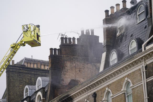 South Kensington fire