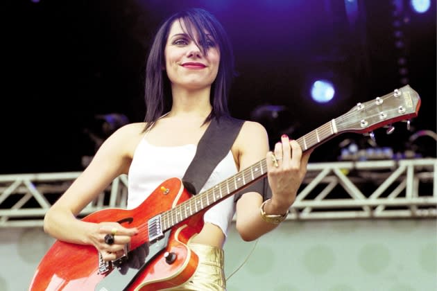 Photo of PJ HARVEY - Credit: Peter Pakvis/Redferns/Getty Images