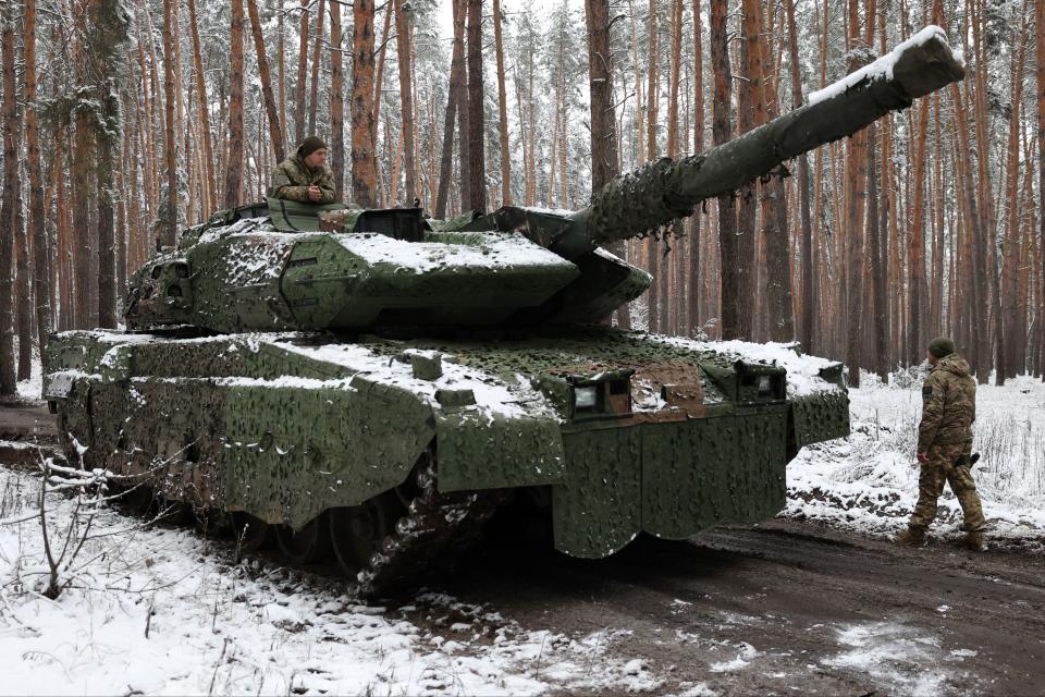 Leopard tank (AFP via Getty Images)