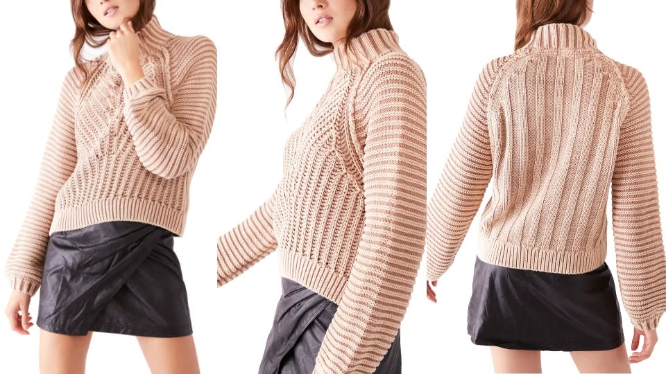 Free People Sweetheart Mock Neck Sweater - Nordstrom, $33 (originally $78)