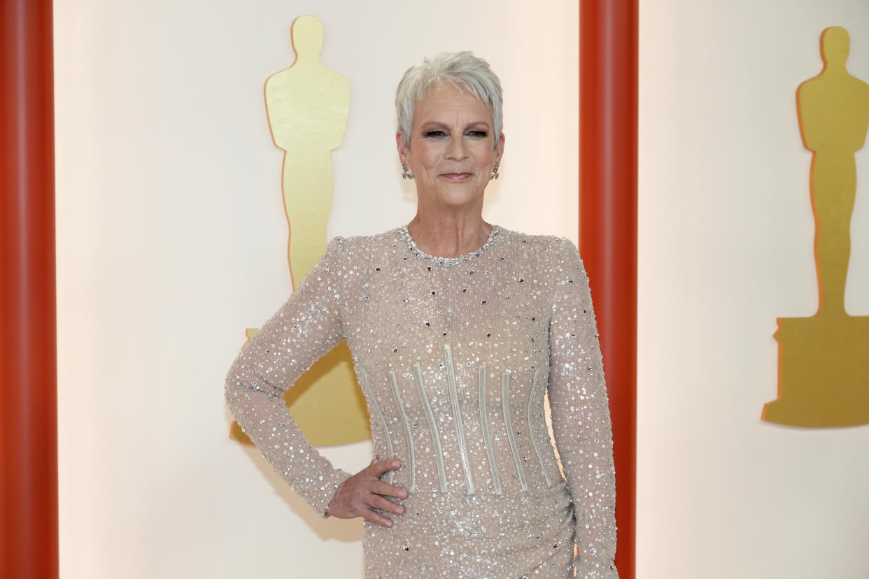 Jamie Lee Curtis received her first-ever Oscar nod for this year's ceremony. (Photo by Jeff Kravitz/FilmMagic)