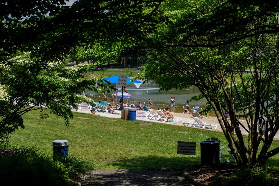 Toms Lake, a township-owned swimming hole at Captain Michael Kilroy Memorial Park in Wayne pictured in 2020.