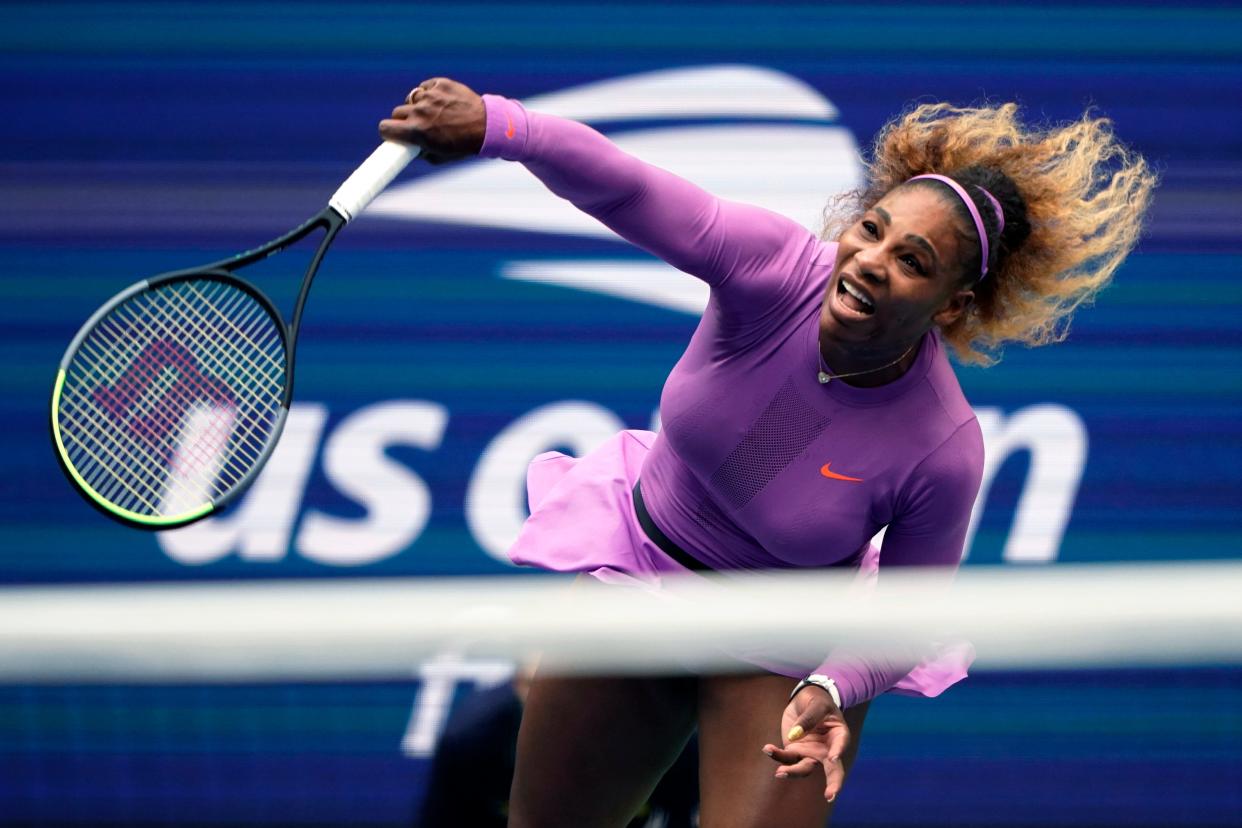 Serena Williams returns a shot to Bianca Andreescu, of Canada, during the women's singles final at the 2019 US Open. Serena Williams is planning to play in the 2020 U.S. Open.