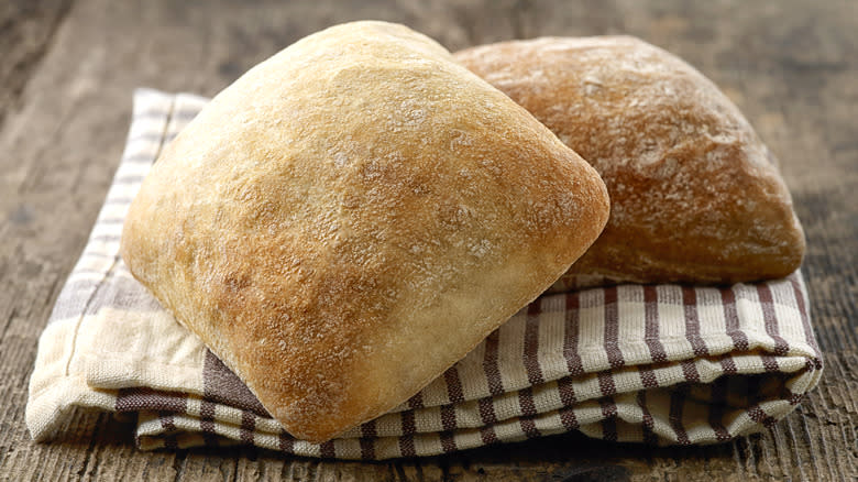 artisan bread rolls