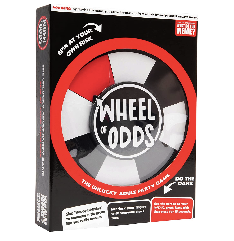 Wheel of Odds – The Unlucky Party Game (Photo via Amazon)