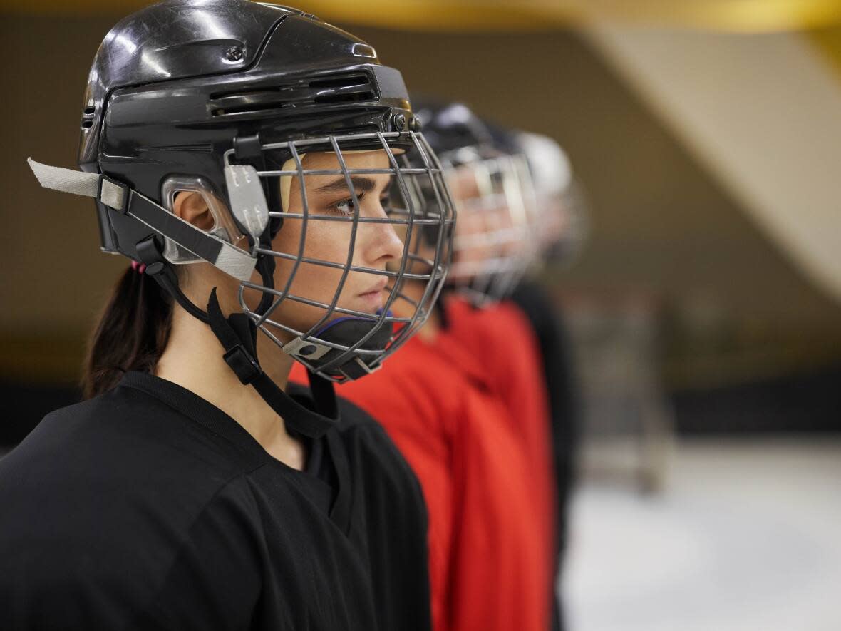 Hockey Edmonton is introducing the Edmonton Female Hockey Alliance, aiming to bring all-female minor hockey in the city under a single association by the 2024-25 season. (Shutterstock - image credit)