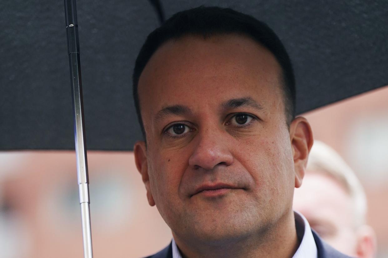 Leo Varadkar said he had no criticism of Steve Baker giving his thoughts on the Irish unity debate (Brian Lawless/PA) (PA Wire)
