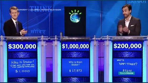 Watson computer on Jeopardy!