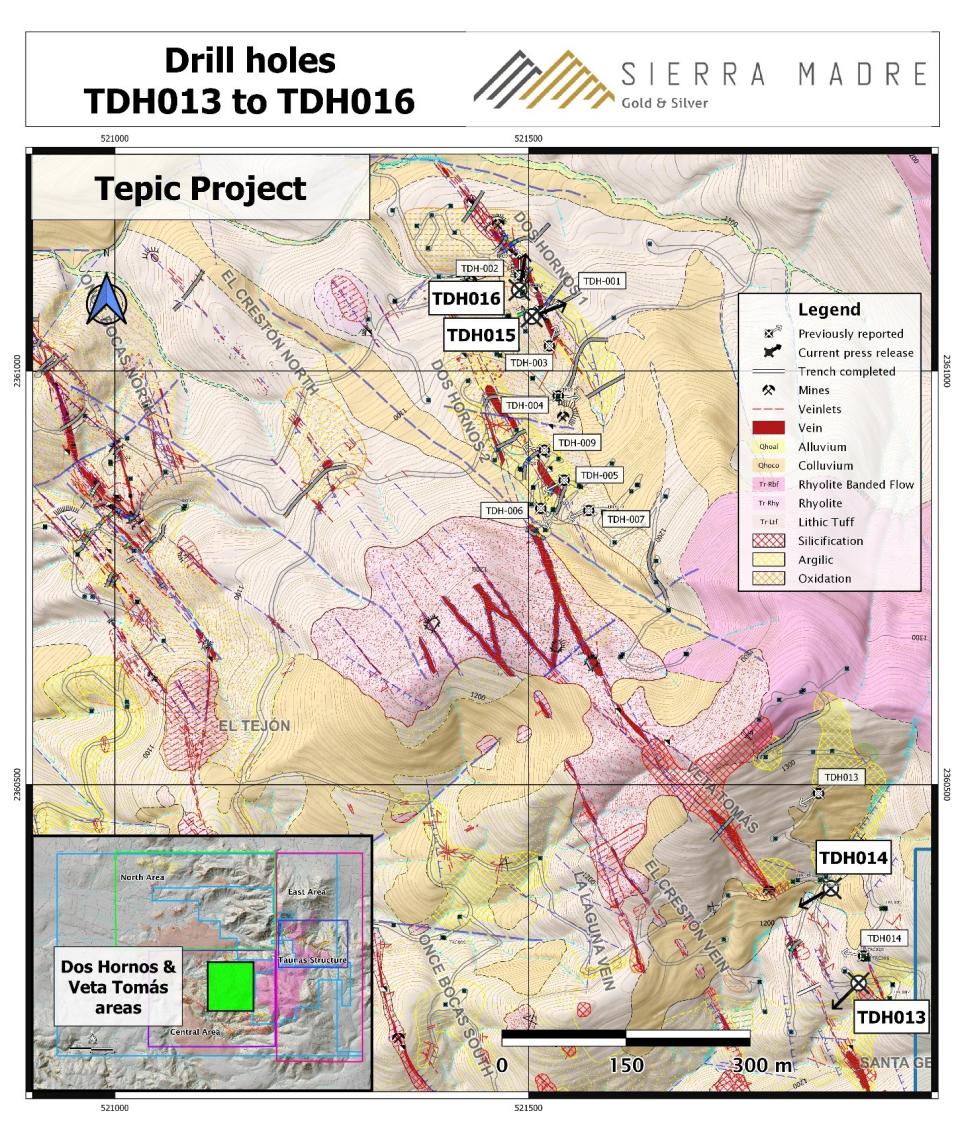 Sierra Madre Gold and Silver, Thursday, May 5, 2022, Press release picture