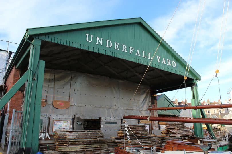 "The Big Shed" pictured before the fire in May 2023.