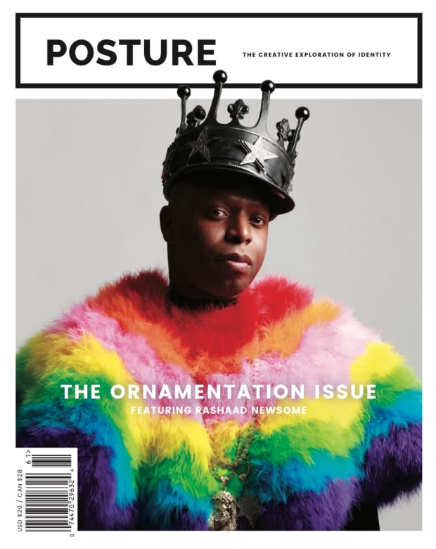 "Posture" Magazine's Issue 2 cover. Photo: Courtesy of "Posture"