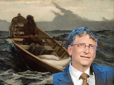 bill gates art