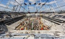 Work continues on White Hart Lane.