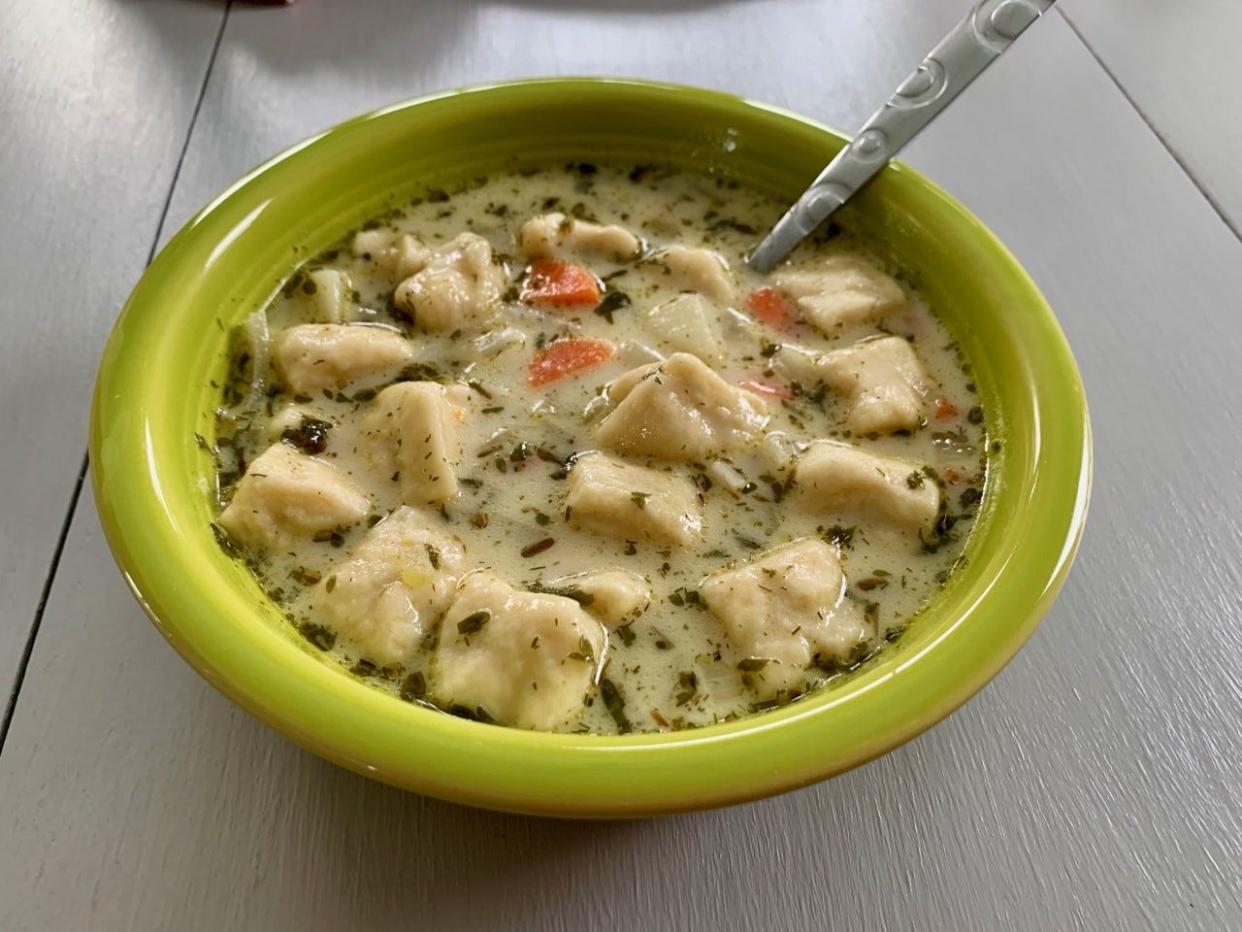 Knoephla soup is a great option during the winter months.