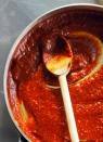 <p>Get some more iron in your diet with tomato paste, it can be used in recipes like our <a rel="nofollow" href="http://au.lifestyle.yahoo.com/food/recipes/recipe/-/5716436/tomato-olive-risotto/" data-ylk="slk:Tomato olive risotto;elm:context_link;itc:0;sec:content-canvas" class="link ">Tomato olive risotto</a> recipe.</p>