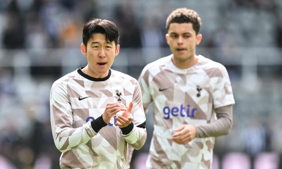 <span>Son Heung-min expects his teammates to bounce back from their heavy defeat at St James’ Park.</span><span>Photograph: Richard Lee/Shutterstock</span>