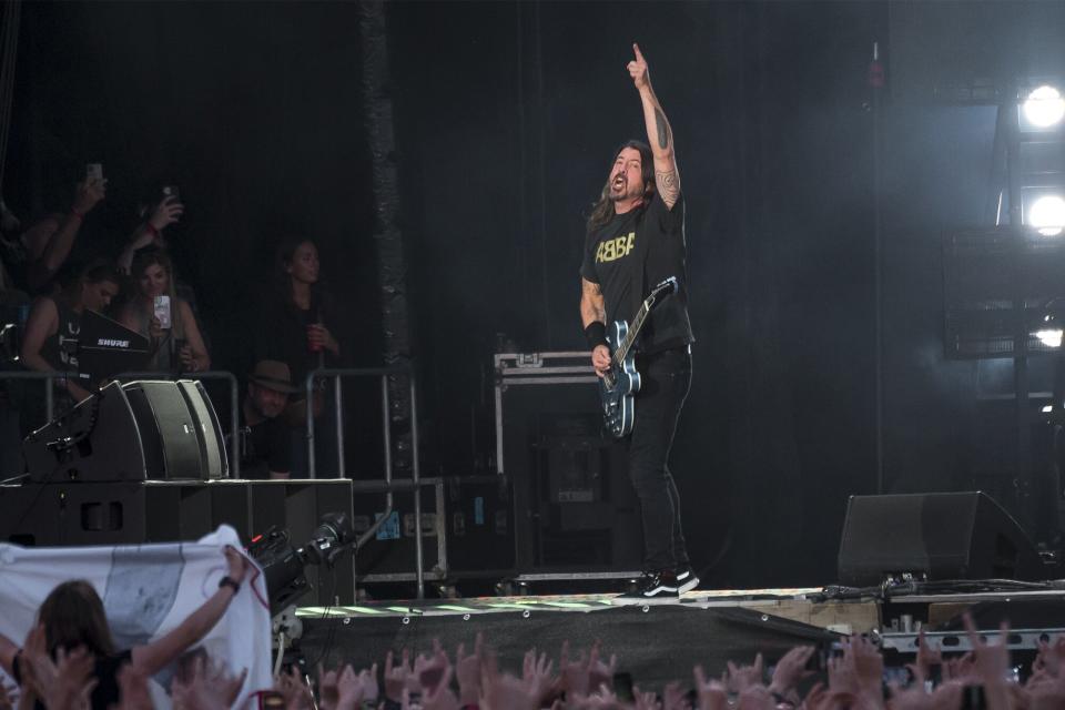 Dave Grohl and Foo Fighters perform in Nuremberg