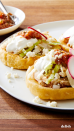 <p>One of the greatest pleasures of <a href="https://www.delish.com/cooking/g1393/traditional-mexican-food-0710/" rel="nofollow noopener" target="_blank" data-ylk="slk:Mexican street food;elm:context_link;itc:0;sec:content-canvas" class="link ">Mexican street food</a> are sopes: round bundles of masa lightly fried and piled with <a href="https://www.delish.com/cooking/recipe-ideas/a35047896/refried-pinto-beans-recipe/" rel="nofollow noopener" target="_blank" data-ylk="slk:refried beans;elm:context_link;itc:0;sec:content-canvas" class="link ">refried beans</a>, <a href="https://www.delish.com/cooking/recipe-ideas/a25661301/how-to-shred-chicken/" rel="nofollow noopener" target="_blank" data-ylk="slk:shredded chicken;elm:context_link;itc:0;sec:content-canvas" class="link ">shredded chicken</a>, <a href="https://www.delish.com/cooking/recipe-ideas/recipes/a51467/easy-homemade-salsa-recipe/" rel="nofollow noopener" target="_blank" data-ylk="slk:salsa roja;elm:context_link;itc:0;sec:content-canvas" class="link ">salsa roja</a> or <a href="https://www.delish.com/cooking/recipe-ideas/a30222528/homemade-salsa-verde-recipe/" rel="nofollow noopener" target="_blank" data-ylk="slk:salsa verde;elm:context_link;itc:0;sec:content-canvas" class="link ">salsa verde</a>, and cotija cheese. These little <em>antojitos</em>, or snacks, can be eaten throughout the day, and make for perfect anytime party apps.</p><p>Get the <strong><a href="https://www.delish.com/cooking/recipe-ideas/a43066495/sopes-recipe/" rel="nofollow noopener" target="_blank" data-ylk="slk:Sopes recipe;elm:context_link;itc:0;sec:content-canvas" class="link ">Sopes recipe</a></strong>.</p>