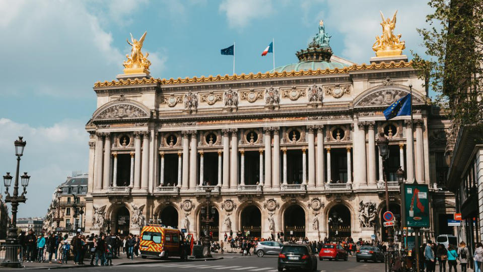 Palais+Garnier opera house in Paris, France