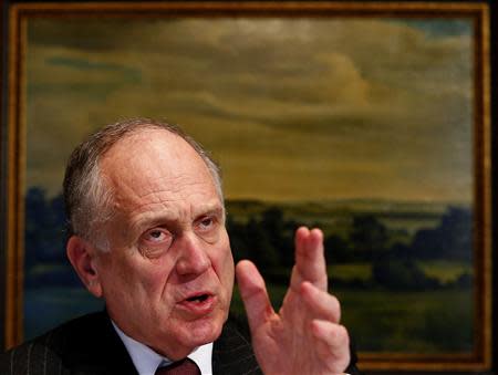 World Jewish Congress president Ronald Lauder gives a Reuters interview in Berlin January 30, 2014. REUTERS/Tobias Schwarz