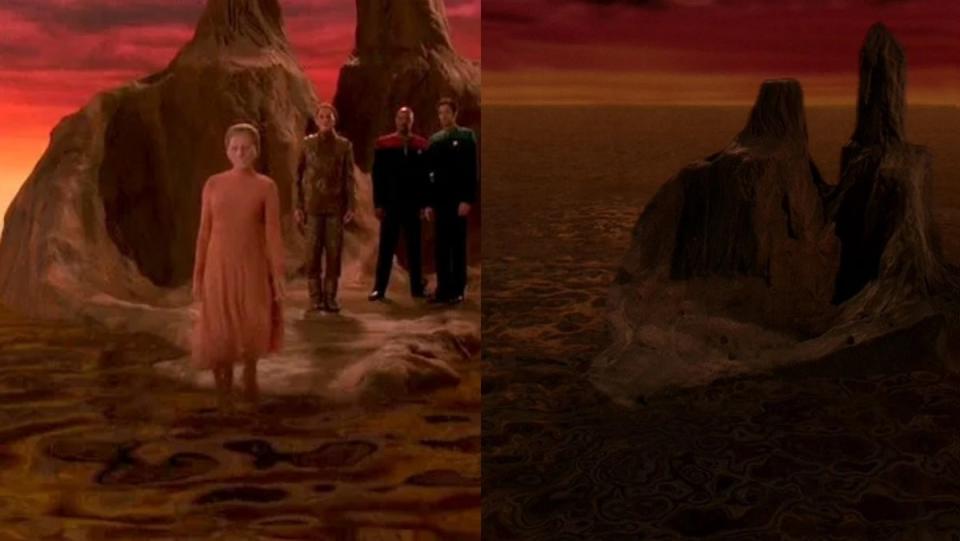 The Dominion's Founders, in their &quot;Great Link,&quot; as seen on Star Trek: Deep Space Nine.