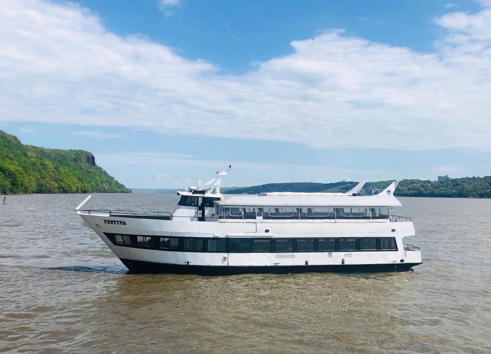 The 85-foot Festiva out of Atlantic Highlands Marina will host a series of dinner cruises from Chef David Burke this summer.